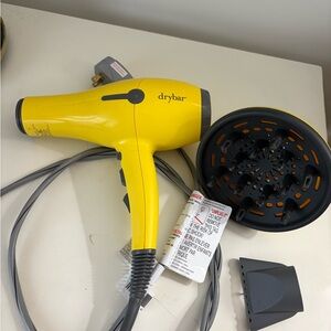 Drybar Buttercup Yellow Hair Dryer with Bounce Diffuser